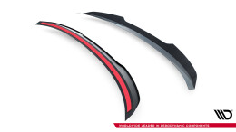 Heck Spoiler Aufsatz Abrisskante passend für BMW M340i / 3 M-Paket / M3 Limousine G20 schwarz Hochglanz