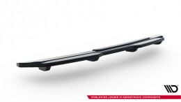 Mittlerer Cup Diffusor Heck Ansatz passend für BMW X4 M Paket DTM LOOK schwarz Hochglanz
