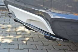 Mittlerer Cup Diffusor Heck Ansatz für BMW X4 M Paket DTM LOOK Carbon Look