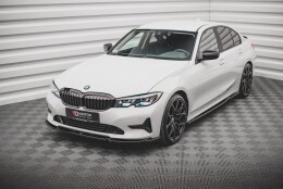 Cup Spoilerlippe Front Ansatz V.2 passend für BMW 3er G20 / G21 schwarz Hochglanz