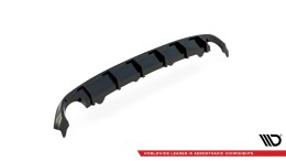 Heck Ansatz Diffusor passend für BMW 3er G20 / G21 schwarz Hochglanz
