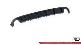 Heck Ansatz Diffusor passend für BMW 3er G20 / G21 schwarz Hochglanz