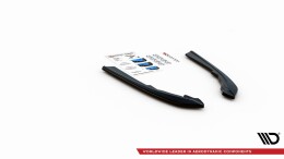 Heck Ansatz Flaps Diffusor passend für BMW 3er G20 / G21 schwarz Hochglanz