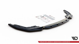 Cup Spoilerlippe Front Ansatz V.4 passend für BMW 3er G20 / G21 M-Paket schwarz Hochglanz