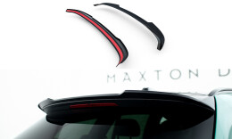 Heck Spoiler Aufsatz Abrisskante passend für BMW 3er Standard / M340 / M-Paket / M3 Touring G21 / G81 schwarz Hochglanz