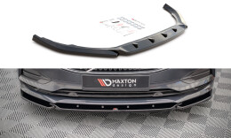 Cup Spoilerlippe Front Ansatz V.1 passend für Volvo V90 Mk2 schwarz Hochglanz