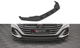 Street Pro Cup Spoilerlippe Front Ansatz passend für VW Arteon R-Line Facelift SCHWARZ