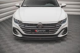 Street Pro Cup Spoilerlippe Front Ansatz für VW Arteon R-Line Facelift ROT