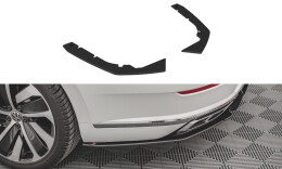 Street Pro Heck Ansatz Flaps Diffusor für VW Arteon R-Line Facelift SCHWARZ