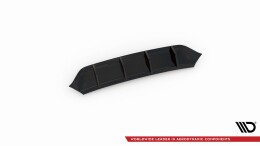 Heck Ansatz Diffusor für VW Arteon R-Line Facelift schwarz Hochglanz