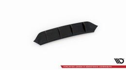 Heck Ansatz Diffusor passend für VW Arteon R-Line Facelift schwarz Hochglanz