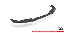 Street Pro Cup Spoilerlippe Front Ansatz für BMW 4er M-Paket G22 ROT+ HOCHGLANZ FLAPS