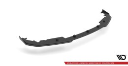 Street Pro Cup Spoilerlippe Front Ansatz passend für BMW 4er M-Paket G22 rot+ Hochglanz Flaps