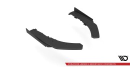 Street Pro Heck Ansatz Flaps Diffusor passend für BMW 4er M-Paket G22 SCHWARZ+ HOCHGLANZ FLAPS