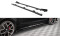 Street Pro Seitenschweller Ansatz Cup Leisten passend für BMW 4er M-Paket G22 FLAPS HOCHGLANZ