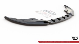 Cup Spoilerlippe Front Ansatz V.4 passend für BMW 4er M-Paket / M440i G22 / G23 / G22 Facelift / G23 Facelift schwarz Hochglanz