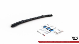 Mittlerer Cup Diffusor Heck Ansatz passend für BMW 4er M-Paket G22 / G23 / G22 Facelift / G23 Facelift schwarz Hochglanz