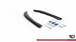 Heck Ansatz Flaps Diffusor V.1 für BMW 4er M-Paket G22 / G23 / G22 FL / G23 FL schwarz Hochglanz