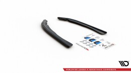Heck Ansatz Flaps Diffusor V.1 passend für BMW 4er M-Paket G22 / G23 / G22 Facelift / G23 Facelift schwarz Hochglanz