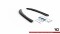 Heck Ansatz Flaps Diffusor V.1 passend für BMW 4er M-Paket G22 / G23 / G22 Facelift / G23 Facelift schwarz Hochglanz