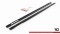 Seitenschweller Ansatz Cup Leisten V.3 passend für BMW 4er M-Paket G22 Carbon Look