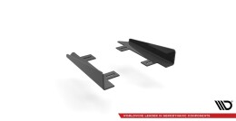 Seitenschweller Flaps für BMW 4er M-Paket / M440i G22 / G23 / G22 Facelift / G23 Facelift schwarz Hochglanz