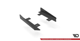 Seitenschweller Flaps passend für BMW 4er M-Paket / M440i G22 / G23 / G22 FL / G23 FL schwarz Hochglanz