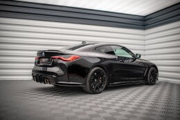 Street Pro Heck Ansatz Flaps Diffusor passend für BMW M4 G82 rot