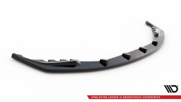 Cup Spoilerlippe Front Ansatz V.1 für BMW M4 G82 / G83 / G82 Facelift / G83 Facelift / M3 Limousine / Touring G80 / G81 schwarz Hochglanz