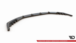 Cup Spoilerlippe Front Ansatz V.1 passend für BMW M4 G82 / G83 / G82 Facelift / G83 Facelift / M3 Limousine / Touring G80 / G81 schwarz Hochglanz