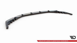 Cup Spoilerlippe Front Ansatz V.2 für BMW M4 G82 / G83 / G82 Facelift / G83 Facelift / M3 Limousine / Touring G80 / G81 schwarz Hochglanz