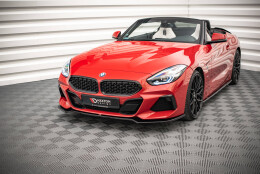 Street+ Spoilerlippe Front Ansatz V.2 passend für BMW Z4 M40i / M-Paket G29 schwarz Hochglanz