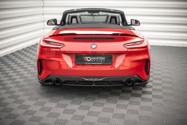 Mittlerer Cup Diffusor Heck Ansatz passend für BMW Z4 M-Paket G29 schwarz Hochglanz