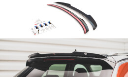 Heck Spoiler Aufsatz Abrisskante passend für VW T-Roc Mk1 schwarz Hochglanz