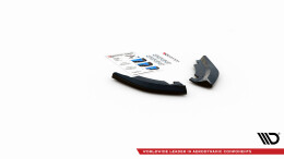 Heck Ansatz Flaps Diffusor passend für VW T-Roc Mk1 Carbon Look