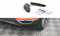 Heck Ansatz Flaps Diffusor passend für VW T-Roc Mk1 Carbon Look