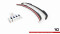 Heck Spoiler Aufsatz Abrisskante passend für Toyota Avensis Mk3 Facelift Wagon schwarz matt