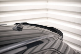 Heck Spoiler Aufsatz Abrisskante passend für Toyota Avensis Mk3 Facelift Wagon schwarz Hochglanz