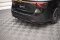 Mittlerer Cup Diffusor Heck Ansatz DTM Look passend für Toyota Avensis Mk3 Facelift schwarz matt