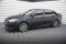 Seitenschweller Ansatz Cup Leisten passend für Toyota Avensis Mk3 Facelift schwarz Hochglanz