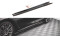 Seitenschweller Ansatz Cup Leisten für Infiniti Q60 S Mk2 schwarz Hochglanz