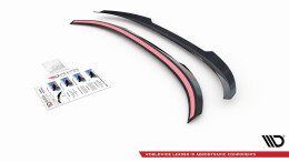 Heck Spoiler Aufsatz Abrisskante passend für BMW 2 Gran Coupe M-Paket F44 schwarz Hochglanz