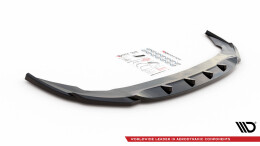 Cup Spoilerlippe Front Ansatz V.1 passend für BMW 2 Gran Coupe M-Paket / M235i F44 schwarz Hochglanz