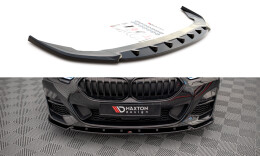 Cup Spoilerlippe Front Ansatz V.2 passend für BMW 2 Gran Coupe M-Paket / M235i F44 schwarz Hochglanz