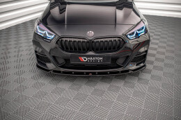 Cup Spoilerlippe Front Ansatz V.2 passend für BMW 2 Gran Coupe M-Paket / M235i F44 schwarz Hochglanz