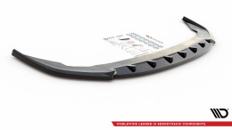 Cup Spoilerlippe Front Ansatz V.2 passend für BMW 2 Gran Coupe M-Paket / M235i F44 schwarz Hochglanz