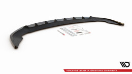 Cup Spoilerlippe Front Ansatz V.2 passend für BMW 2 Gran Coupe M-Paket / M235i F44 schwarz Hochglanz