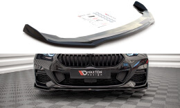 Cup Spoilerlippe Front Ansatz V.3 passend für BMW 2 Gran Coupe M-Paket / M235i F44 schwarz Hochglanz