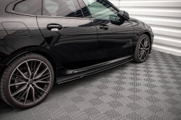 Seitenschweller Ansatz Cup Leisten V.1 für BMW 2 Gran Coupe M-Paket F44 schwarz matt
