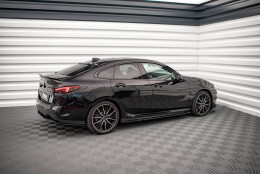Seitenschweller Ansatz Cup Leisten V.1 passend für BMW 2 Gran Coupe M-Paket / M235i F44 schwarz Hochglanz